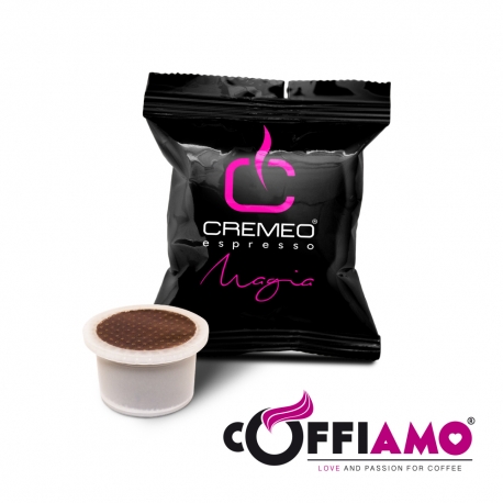 Caffè Cremeo - 700 Capsule Compatibili con Sistema UNO SYSTEM - Miscela Magia Espresso Bar